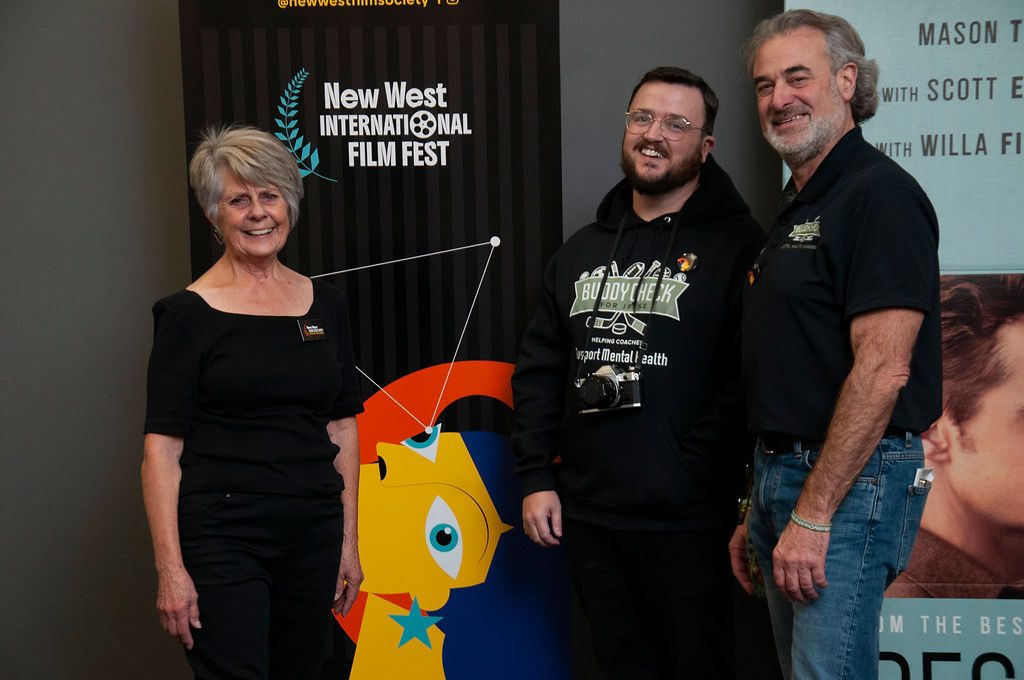 Stu, Michael Anthony, and Joy at NWIFF
